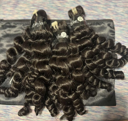 Raw Vietnamese Curly Bundles