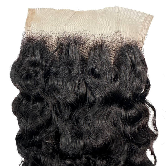 Burmese Wavy Curly 4x4 Lace Closure